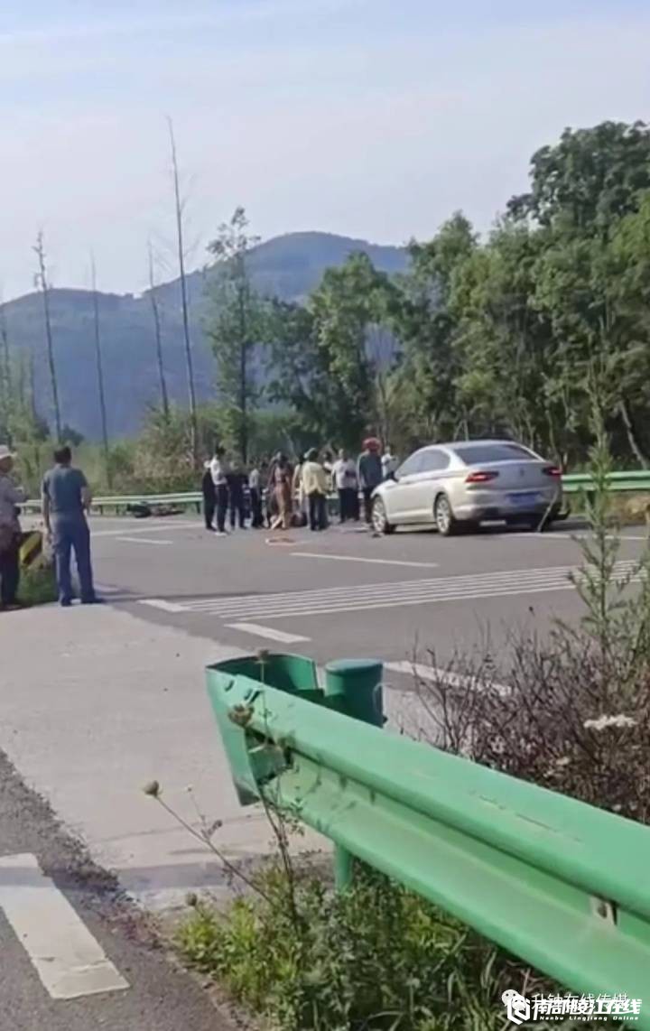 南部茶馆-南部陵江在线【警钟长鸣】南部定升公路，发生车祸，一死一伤！！！南部陵江在线(3)